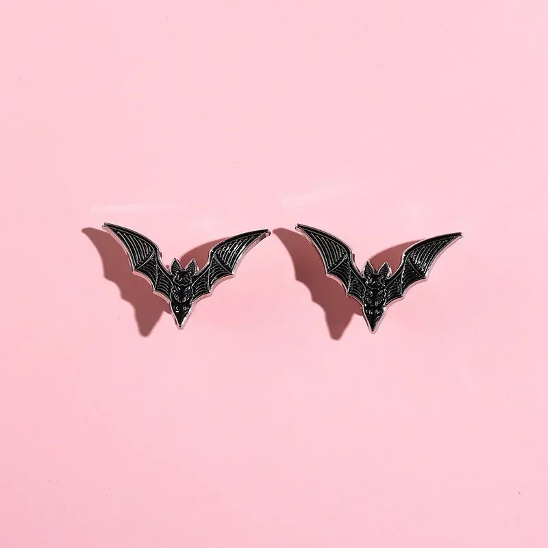 Nocturnal Bat Wings Brooch