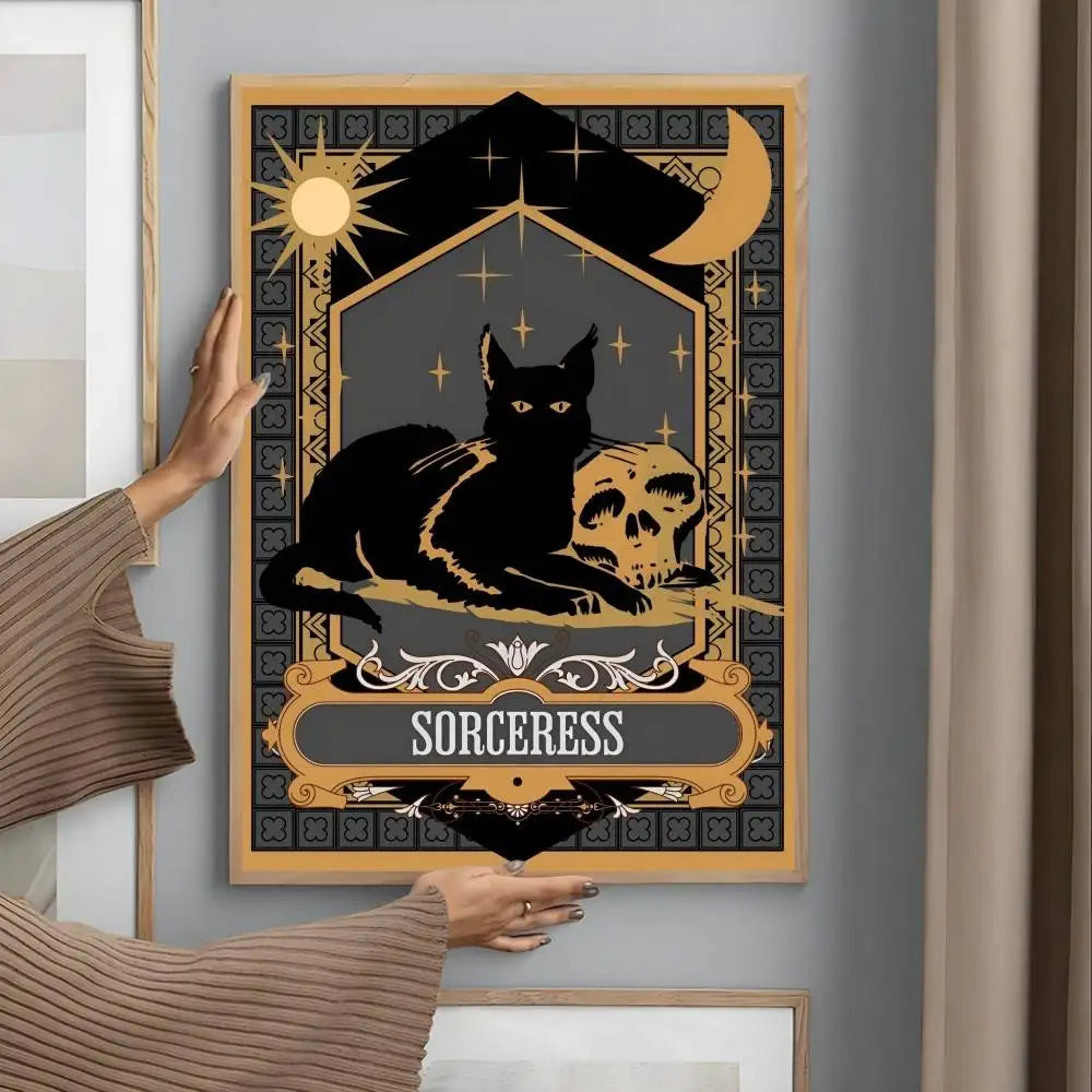 Sorceress - Cat Poster