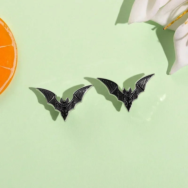Nocturnal Bat Wings Brooch