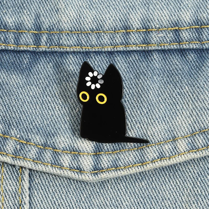 Void Loading Cat Enamel Pin