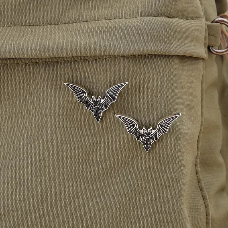 Nocturnal Bat Wings Brooch