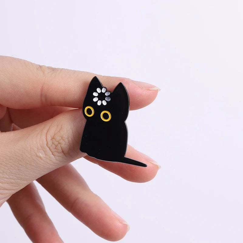 Void Loading Cat Enamel Pin
