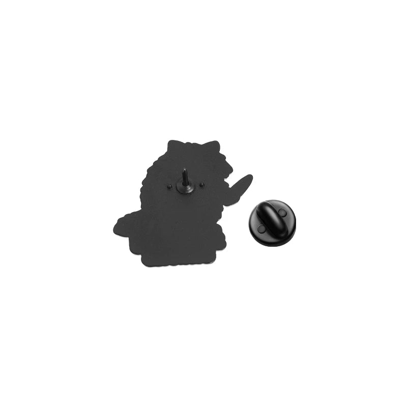 Snack‑Seeking Trash Panda Enamel Pin